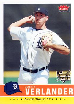 Justin Verlander 2006 Topps #641 Rookie Card