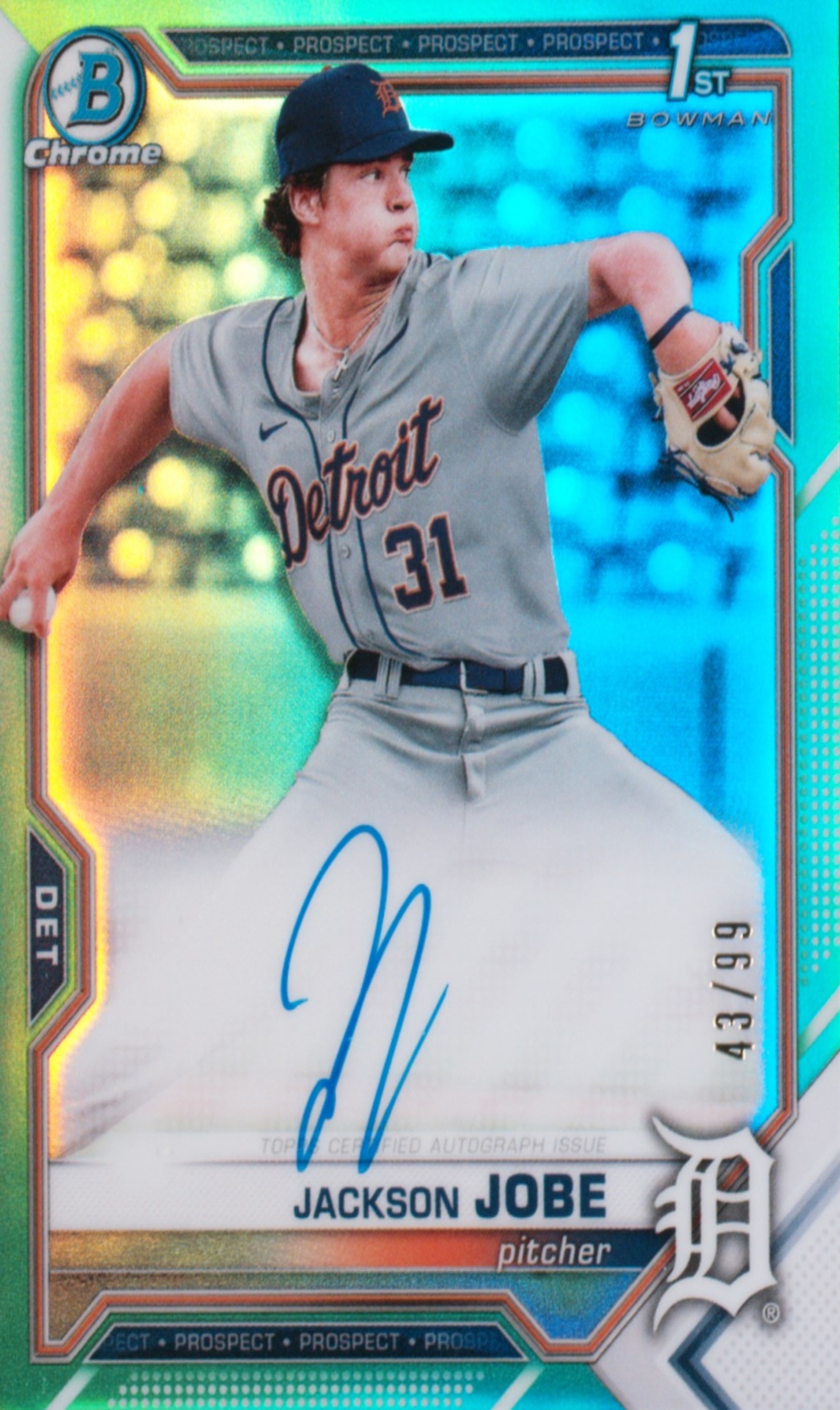 Jackson Jobe Cards: Values, Rookies | Collectibles.com