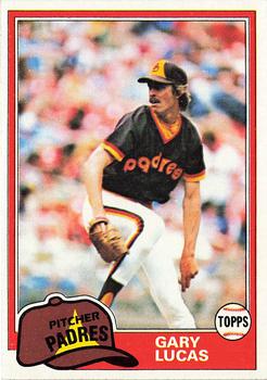  1984 Topps #7 Gary Lucas San Diego Padres Baseball Card :  Collectibles & Fine Art