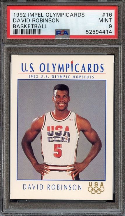 1992 Impel Olympicards David Robinson #16
