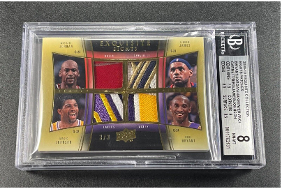 2009-10 Exquisite Collection Upper Deck Eight Patches