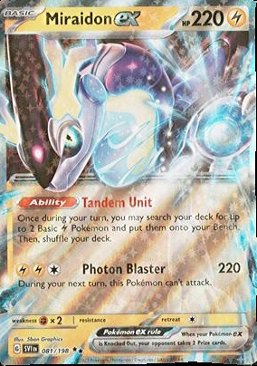 Miraidon ex Trading Cards: Values, Rookies & Hot Deals | Cardbase