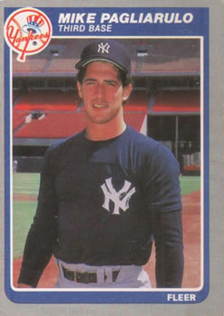 1988 O-Pee-Chee Baseball #109 Mike Pagliarulo New York Yankees Official MLB  Trading Card OPC (Topps Canadian counterpart