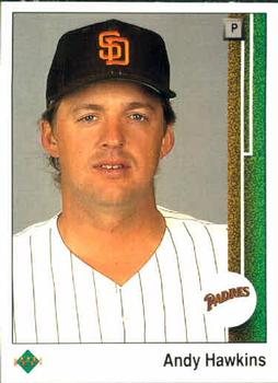 1985 Padres Mother's #13 Andy Hawkins - @WHS - NM-MT - Diamonds in the  Rough