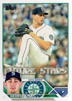 2019 Bowman Draft #BD-115 George Kirby RC Rookie Seattle Mariners MLB  Baseball Trading Card