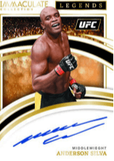 2022 Panini Immaculate UFC Anderson Silva – Milestones