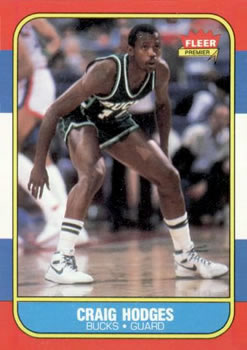 Craig Hodges autographed Basketball Card (Chicago Bulls, SC) 1991 Hoops #29