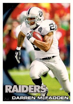 2012 Topps Supreme Darren McFadden Blue /96 Oakland Raiders #73