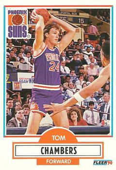 Tom Chambers 1986 Fleer #15 PSA 7 NM Seattle buy Supersonics