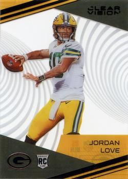 2020 Leaf Draft #11 Jordan Love RC Rookie Football Trading Card