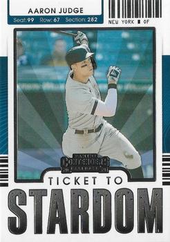 Aaron Judge 2021 Topps Series 1 70th Anniversary Card #99 New York