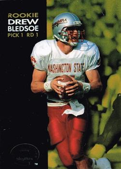 : 1996 Select Certified Football #118 Drew Bledsoe New England  Patriots SS Official NFL Trading Card From Pinnacle : Collectibles & Fine  Art