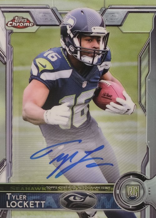 Tyler Lockett Autographed Card 