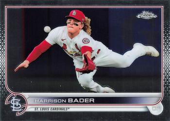 2018 Topps 1983 Design Chrome Silver Refractor #31 Harrison Bader Baseball  Rookie Card