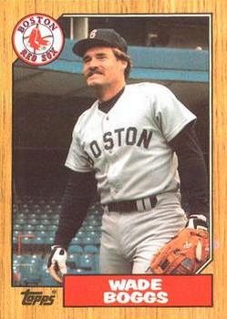Auction Prices Realized Baseball Cards 1987 Topps Wade Boggs ALL-STAR