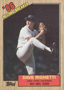 Dave Righetti Trading Cards: Values, Rookies & Hot Deals