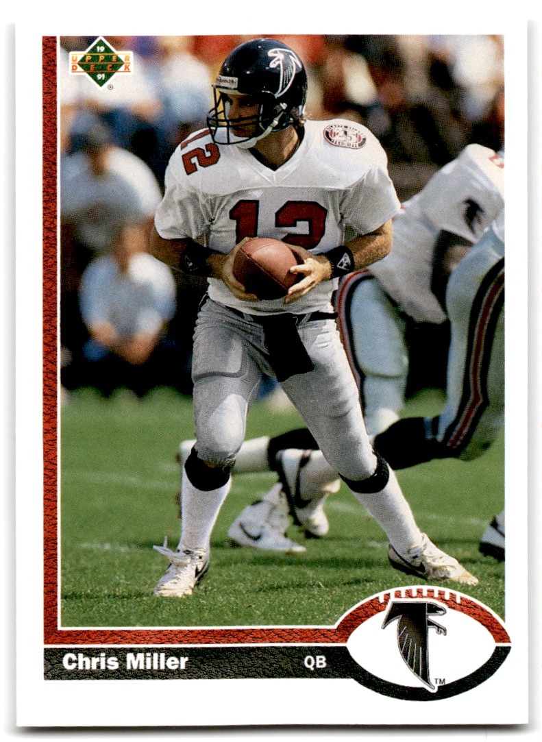 1992 SkyBox Prime Time #297 Chris Miller QB Atlanta Falcons