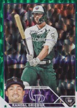 2023 Topps Series 1 Randal Grichuk Green Foil /499 #110