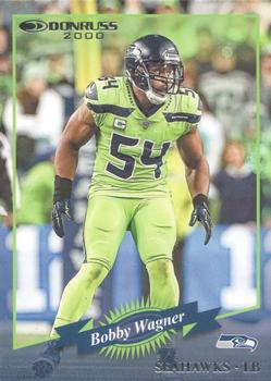 2021 Panini Mosaic Football Green Mosaic Prizm Bobby Wagner #184