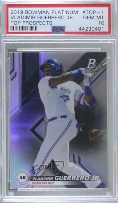2019 Bowman Platinum Vladimir Guerrero Jr. SP #27