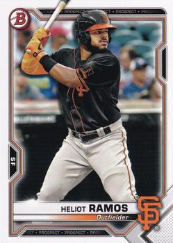  2022 Bowman Platinum #35 Heliot Ramos NM-MT RC Rookie