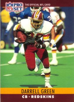 Darrell Green Triple Jersey Card –