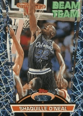 1992 Shaquille O'Neal Stadium Club Beam Team RC #21 (Members Only)