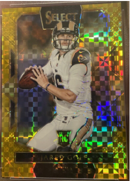2016 Panini Select Gold Prizm Jared Goff Rookie #229