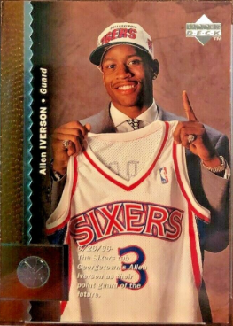 1996-97 Upper Deck Allen Iverson #91 Rookie Card