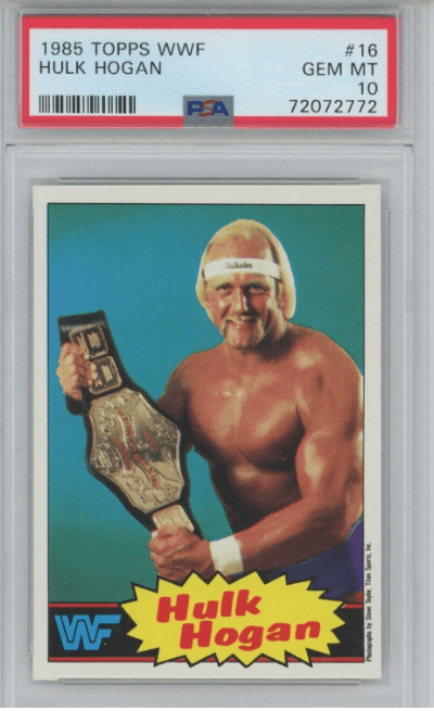 1985 Topps WWF Hulk Hogan #16  