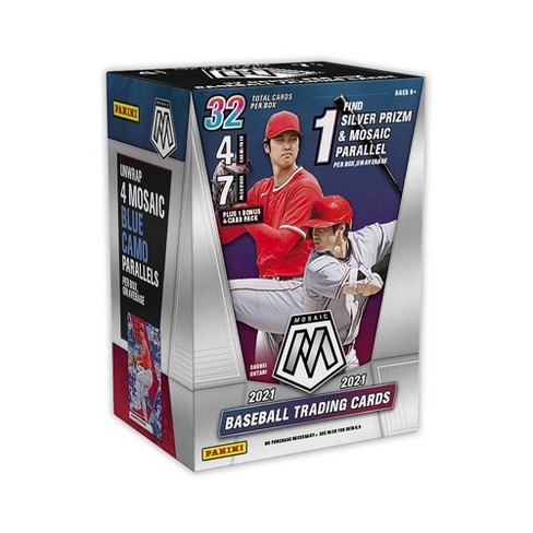 2021 Panini Mosaic REACTIVE BLUE MLBPA Baseball Cards Pick From List  151-Inserts