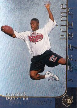 2006 Warrick Dunn Leaf Rookies & Stars Standing Ovation JERSEY /250 #23  Falcons