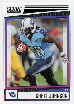 : CHRIS JOHNSON 2023 Score #35 NM+-MT+ NFL Football