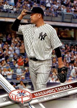 Masahiro Tanaka player worn jersey patch baseball card (New York Yankees)  2016 Topps Allen & Ginters #AGRMTA