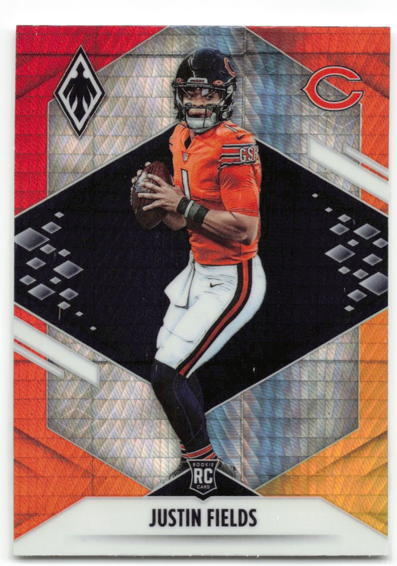 Chad Johnson 2021 Phoenix Fire Burst Prizm D13 #22 Cincinnati Bengals