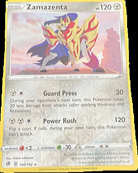 Zamazenta Trading Cards: Values, Rookies & Hot Deals | Cardbase