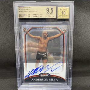 2011 Topps UFC Finest Anderson Silva Auto #AAS