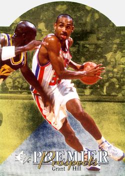 Grant Hill 1996 Upper Deck USA Basketball Card #5 NBA Detroit