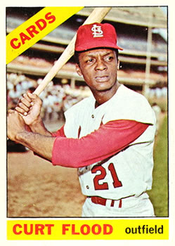 Curt Flood St Louis Cardinals 1967 Cooperstown Vintage -  Denmark