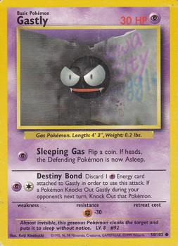 pokemon gastly card value - (47/108) Suffocating Gas 30 Gastly pokemon card Like new