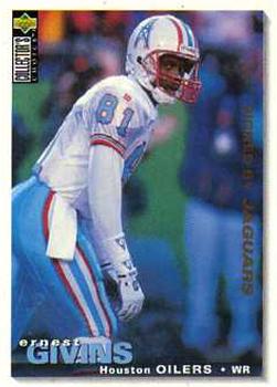 : 1992 Stadium Club #293 Ernest Givins MC - Houston Oilers  (Members Choice) : Collectibles & Fine Art