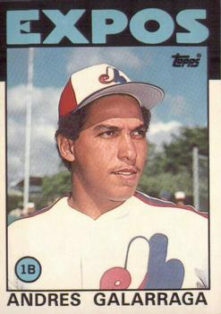 Andres Galarraga Signed 1993 Studio Baseball Card - Colorado