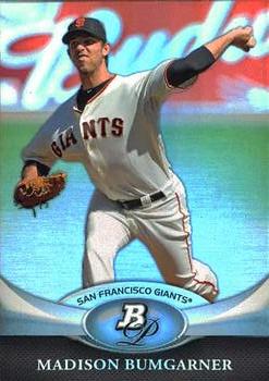 2012 Bowman Madison Bumgarner #42 San Francisco Giants