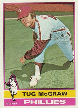  1983 Topps # 510 Tug McGraw Philadelphia Phillies (Baseball Card)  NM Phillies : Collectibles & Fine Art