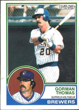  1984 Topps # 119 Gorman Thomas Seattle Mariners