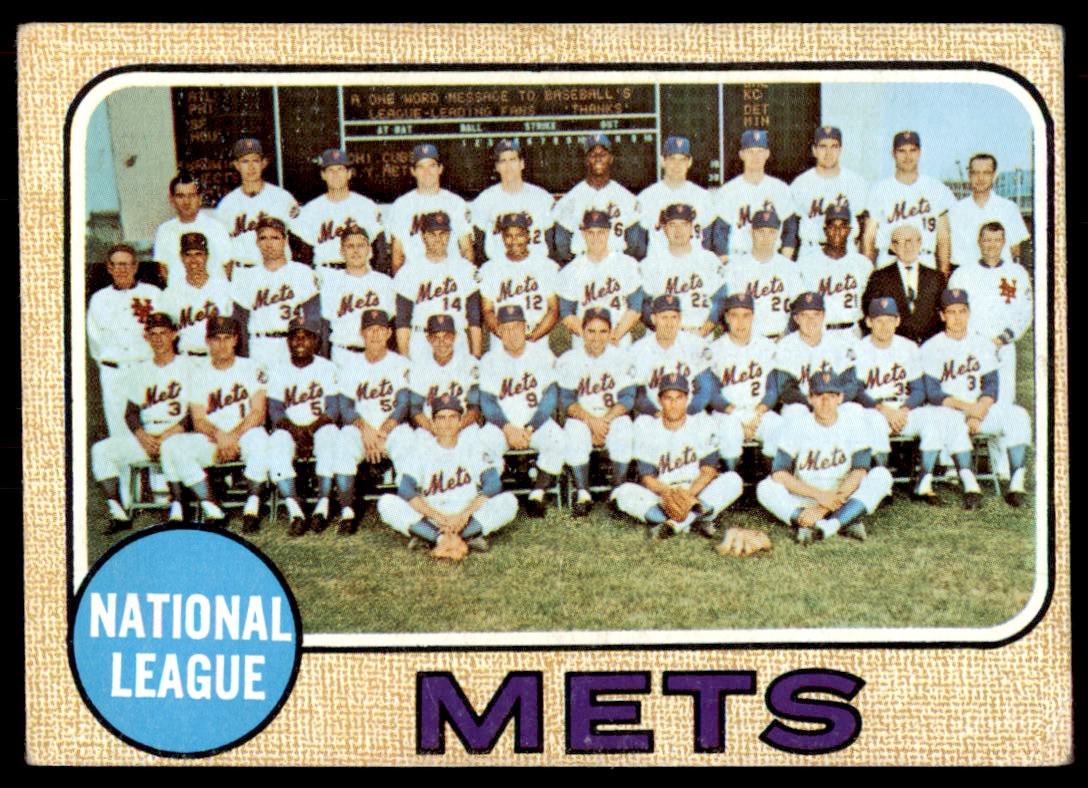 2023 Topps Series 1 #291 New York Mets - Team BASE BASEBALL CARD