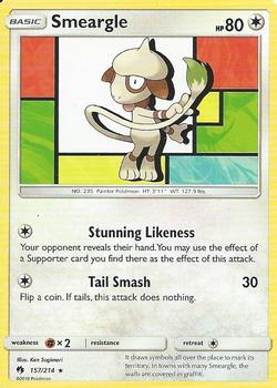 smeargle basic pokemon card value Lv.21 No.235 Old Back Common Promo Excellent Jap If tails Smeargle  Neo Discovery (Pokmon)