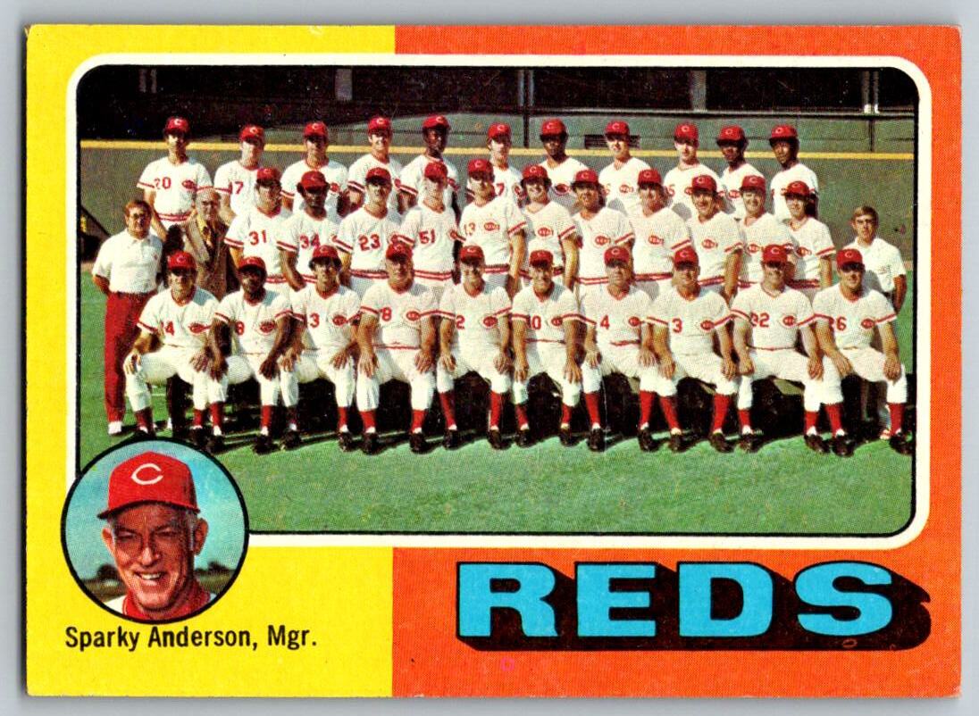 1975 Topps #531 Cincinnati Reds - Sparky Anderson Value null ...