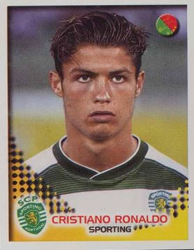  2002 Panini Futebol Portugal Stickers Cristiano Ronaldo #306 - $138,000