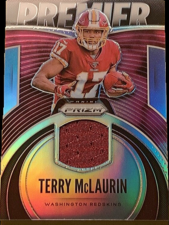 Terry outlets McLaurin Prizm Red Ice Rookie